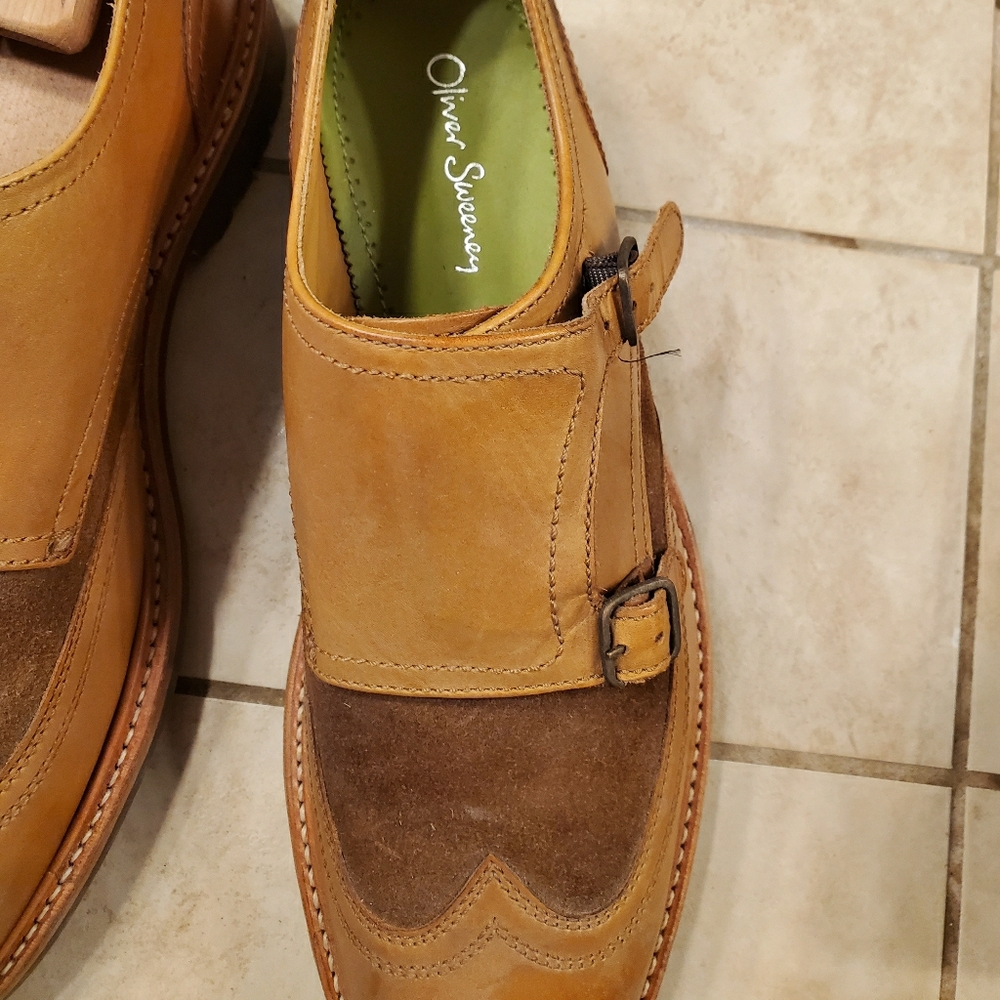 Oliver Sweeney Monk Shoe - Light Brown